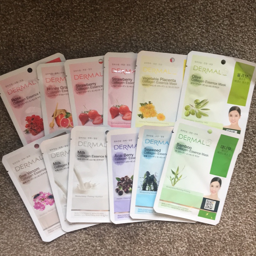 Dermal Collagen Essence Korea Full Face Mask